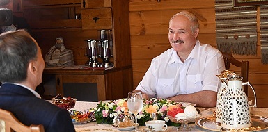 Встреча Президента Беларуси Александра Лукашенко с Заместителем Председателя КНР Ван Цишанем