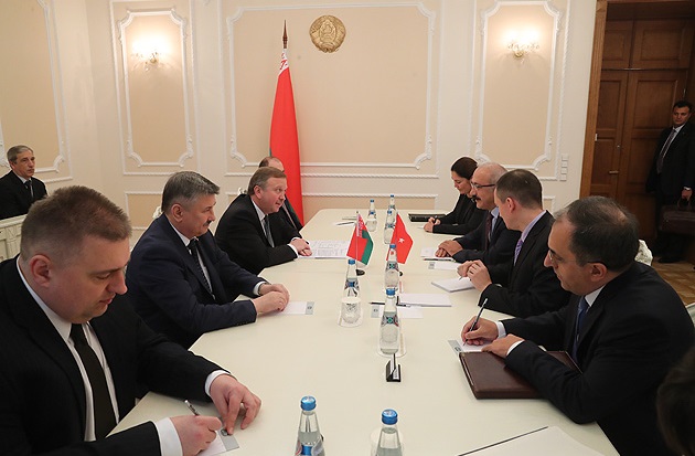 Встреча Премьер-министр Республики Беларусь с Министром развития Турецкой Республики