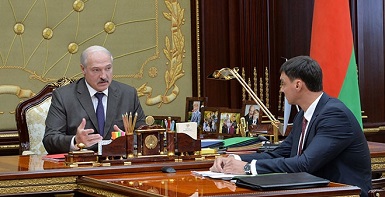 Александр Лукашенко и Сергей Наливайко