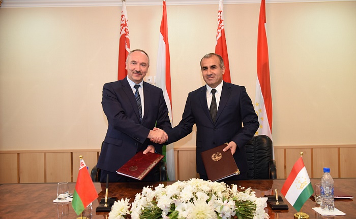 Подписано Соглашение о сотрудничестве между Генеральной прокуратурой Республики Беларусь и Генеральной прокуратурой Республики Таджикистан