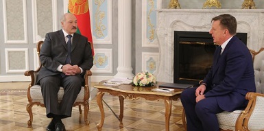 Александр Лукашенко провел переговоры с Премьер-министром Латвии Марисом Кучинскисом
