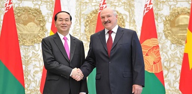 Александр Лукашенко и Чан Дай Куанг