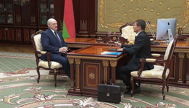 Александр Лукашенко и Андрей Павлюченко