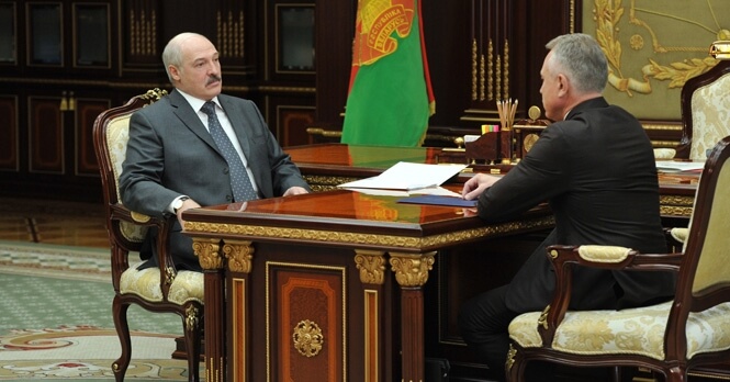 Александр Лукашенко и Михаил Орда