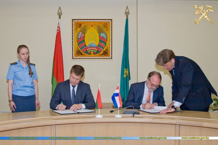 Соглашение о сотрудничестве в таможенных делах подписано между правительствами Беларуси и Королевства Нидерландов