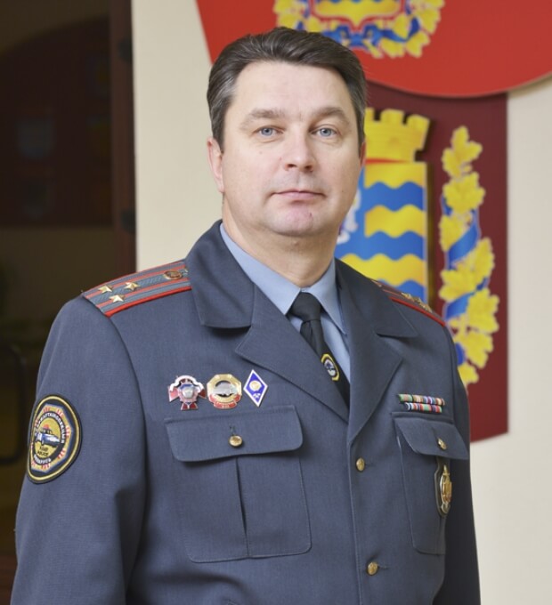 Николай Короткевич, начальник управления ГАИ УВД Миноблисполкома, полковник милиции 