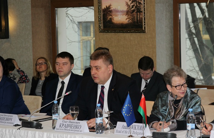 Состоялись первые ежегодные консультации по вопросам реализации проектов и программ ЕС в Беларуси