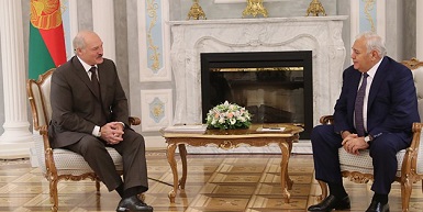 Александр Лукашенко и Октай Асадов