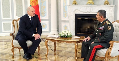 Александр Лукашенко и Закир Гасанов