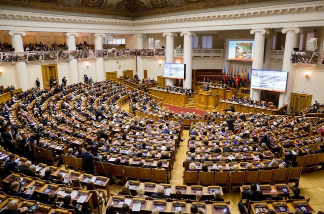 пленарное заседание Межпарламентской Ассамблеи государств — участников СНГ