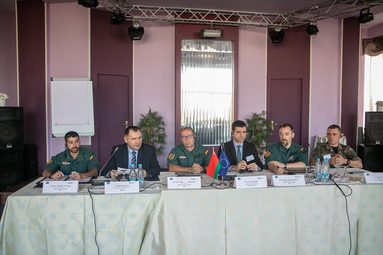 Эксперты из Беларуси, Испании и Франции обсуждают антитеррористические меры, принятые на вооружение зарубежными правоохранителями