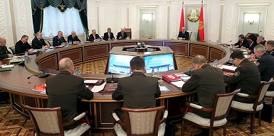 Александр Лукашенко провел заседание Совета безопасности Республики Беларусь