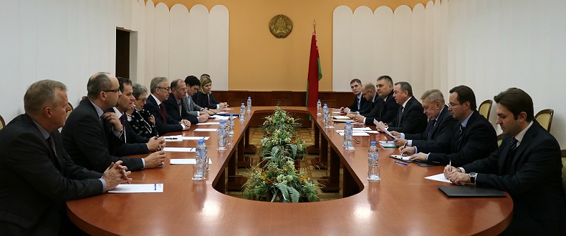 Состоялась встреча Министра иностранных дел Беларуси с делегацией Европейского парламента