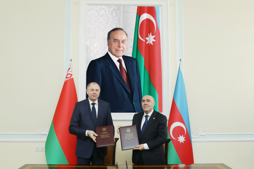 В Баку подписано Соглашение о сотрудничестве между Следственным комитетом Беларуси и Генеральной прокуратурой Азербайджана