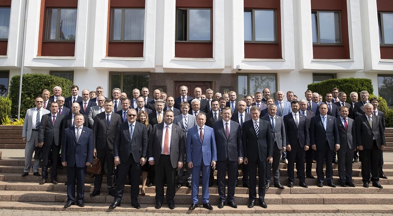 Участники семинара руководителей дипломатических представительств и консульских учреждений Республики Беларусь 