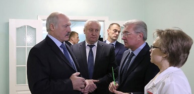 Президент Беларуси Александр Лукашенко совершил рабочую поездку в Гомельскую область