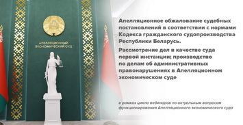 Апелляционное обжалование судебных постановлений в соответствии с нормами Кодекса гражданского судопроизводства Республики Беларусь