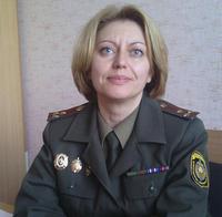 Начальник управления исполнения приговоров ДИН МВД полковник внутренней службы Жанна Батурицкая