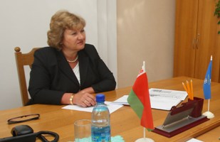Министр информации Республики Беларусь Лилия Ананич