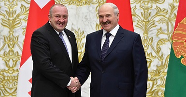 Официальные переговоры с Президентом Грузии