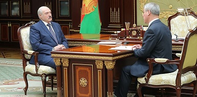 Встреча Александра Лукашенко с Владимиром Андрейченко