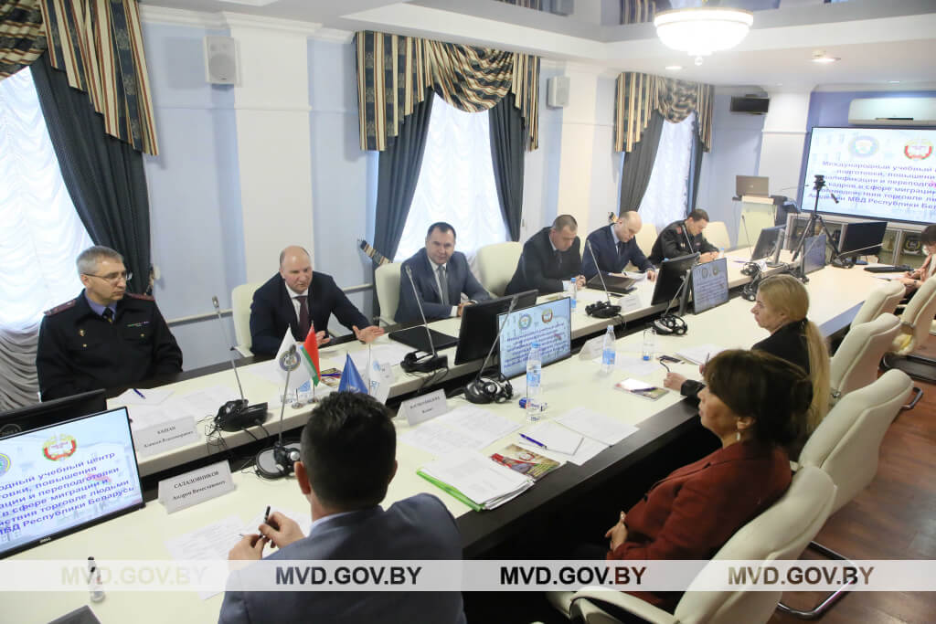 Представители МВД встретились с делегацией регионального программного офиса Управления ООН по наркотикам и преступности в Восточной Европе