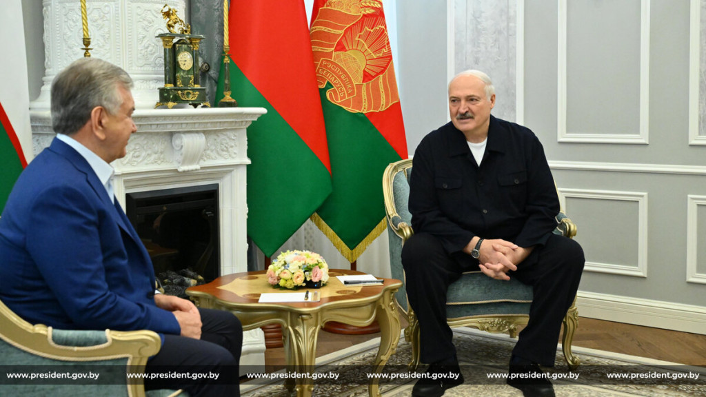 Встреча с Президентом Узбекистана Шавкатом Мирзиёевым