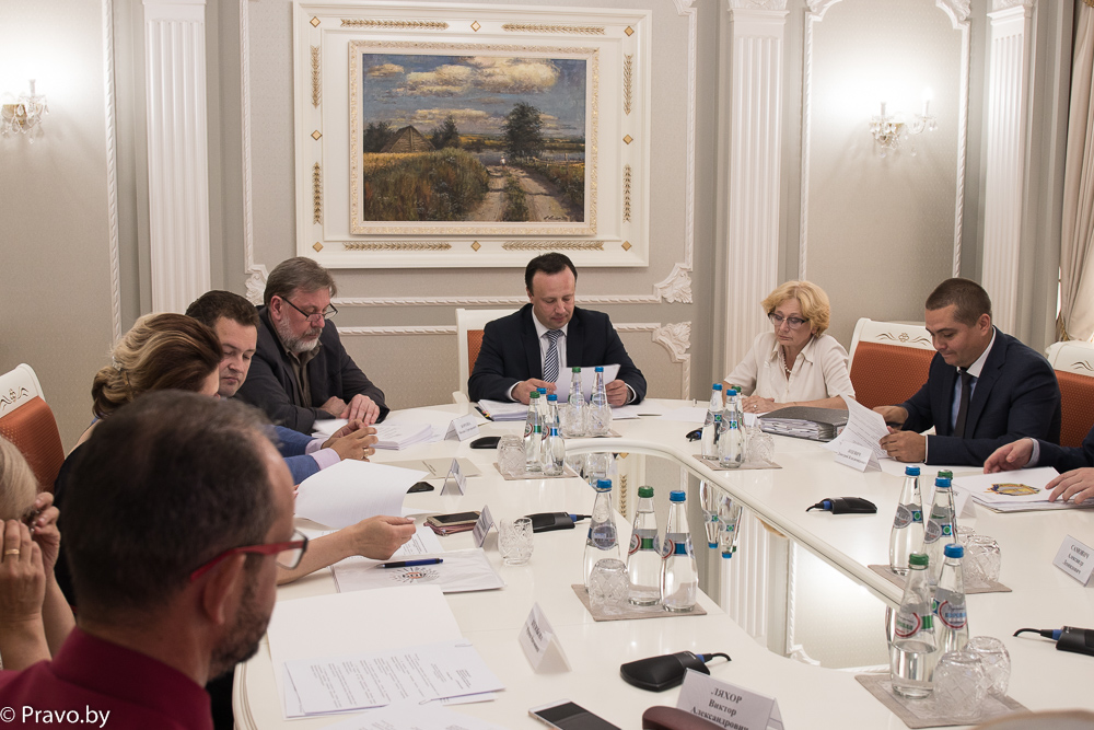 Заседание Геральдического совета при Президенте Республики Беларусь