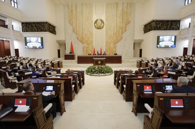 Члены Совета Республики приняли участие в 58-й сессии Парламентского Собрания Союза Беларуси и России