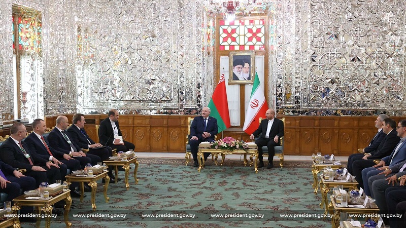 Встреча Президента Беларуси с Председателем Собрания исламского совета Ирана