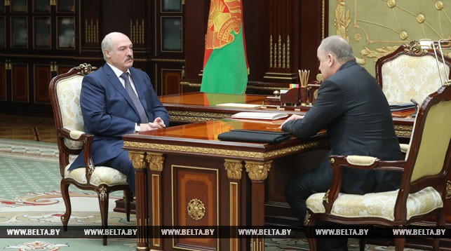 Александр Лукашенко и Павел Каллаур