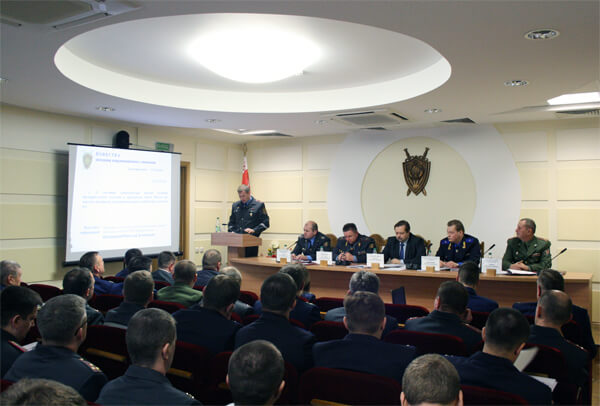 Совместное заседание координационного совещания по борьбе с преступностью и коррупцией в г. Минске и Мингорисполкома