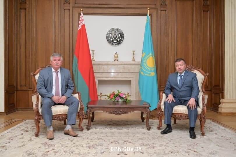 Руководители пограничных ведомств Беларуси и Казахстана обсудили вопросы двустороннего взаимодействия