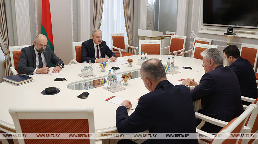 Встреча Игоря Сергеенко с послом Азербайджана
