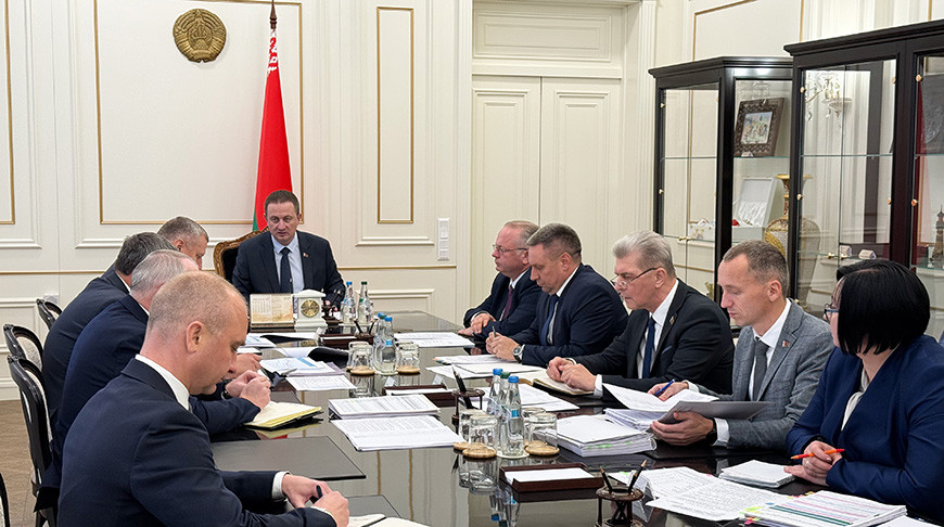 Совещание в Правительстве