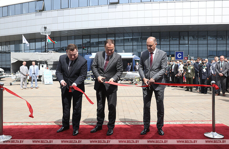 На открытии выставки