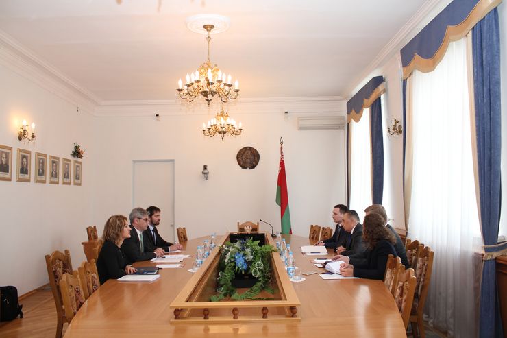 Встреча Председателя Верховного Суда Республики Беларусь с директором Германского фонда международного правового сотрудничества