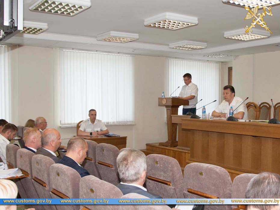 Заседание общественно-консультативного совета при Государственном таможенном комитете