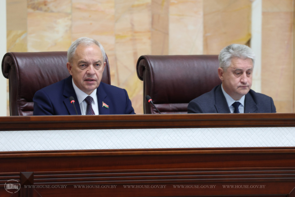30 июня 2026 года под председательством И.П.Сергеенко состоялось заключительное заседание третьей сессии Палаты представителей Национального собрания Республики Беларусь восьмого созыва
