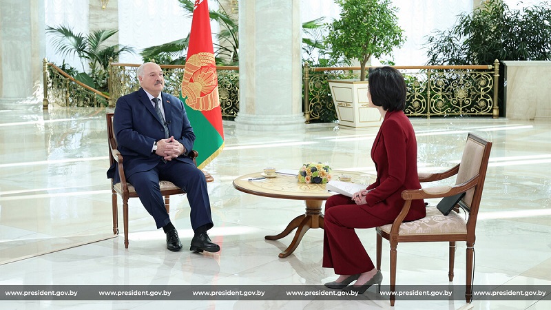 Интервью Президента Республики Беларусь Медиакорпорации Китая