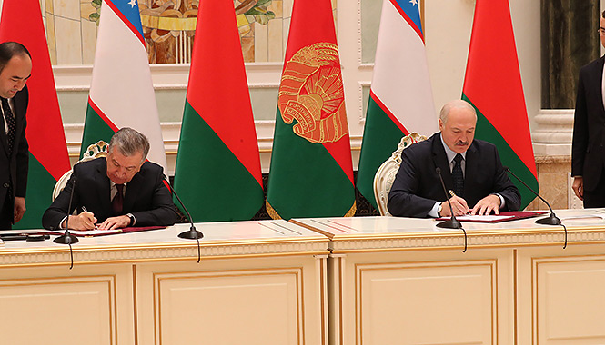 Переговоры с Президентом Узбекистана1