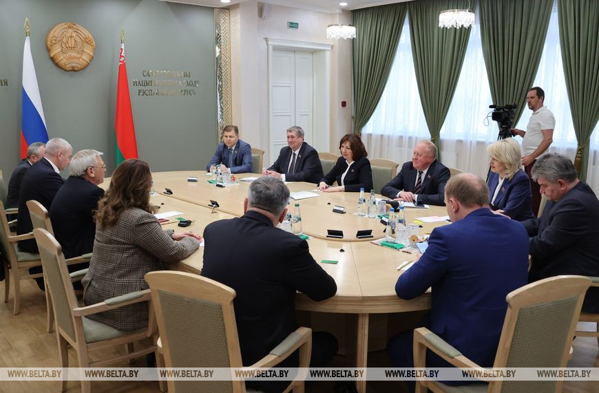 Встреча Натальи Кочановой с делегацией Законодательного собрания Нижегородской области