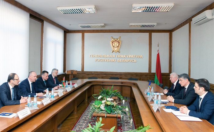 Встреча генеральных прокуроров Беларуси и Молдовы