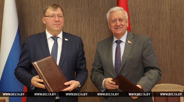 Встреча Михаила Мясниковича с Александром Ищенко