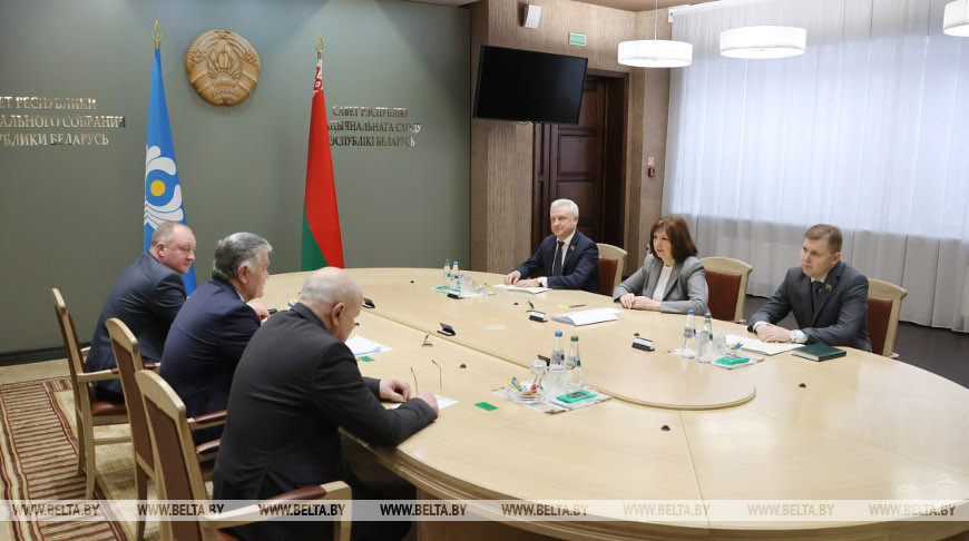 Наталья Кочанова встретилась с главой Миссии наблюдателей от Содружества Независимых Государств