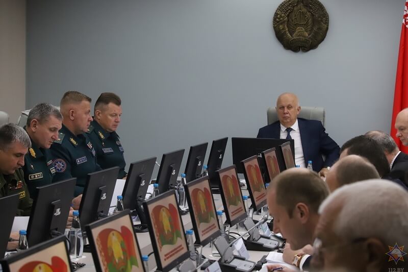 Заседание КЧС при Совете Министров