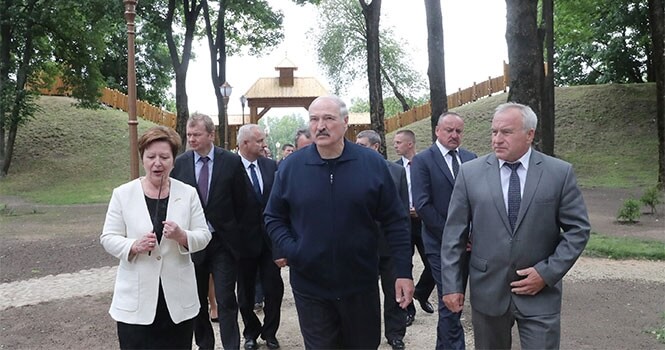 Александр Лукашенко посетил с рабочим визитом Витебскую область