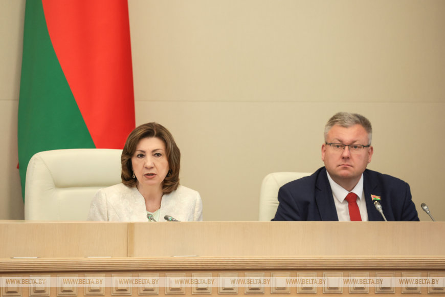На четвертой сессии Совета Республики одобрено 78 законопроектов