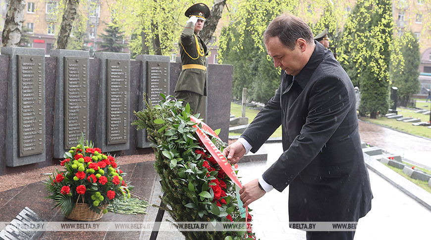 Роман Головченко в преддверии Дня Победы почтил память погибших в годы Великой Отечественной войны