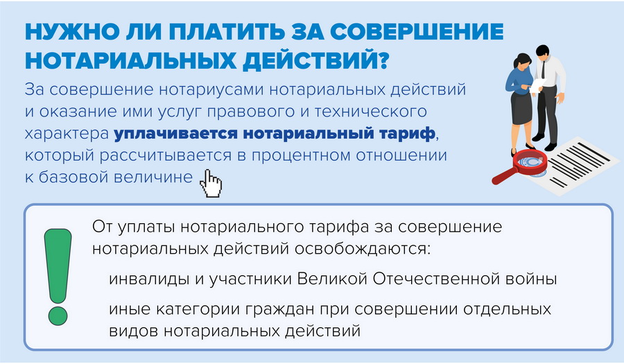 Нужно ли платить за совершение нотариальных действий? Нужно ли платить за совершение нотариальных действий?